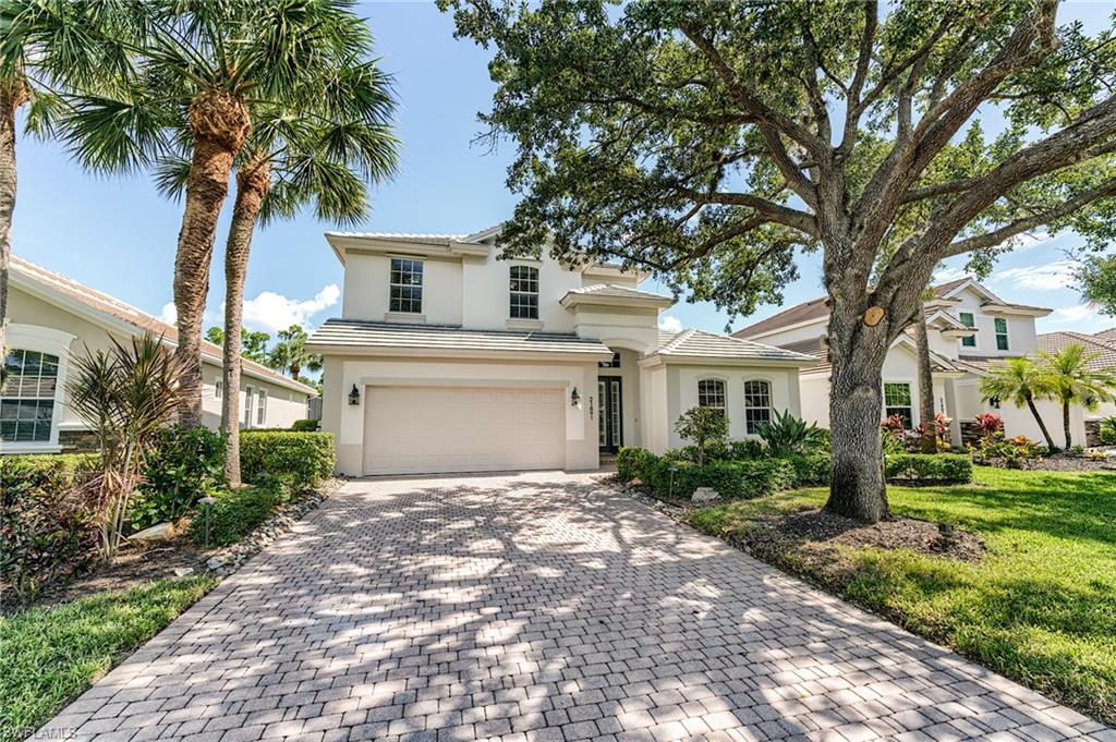 Imagine waking up to your beautiful private lanai with lake view and preserve beyond, with the popular Kingfisher model in the Longleaf neighborhood of Shadow Wood?  Freshly painted throughout, this home is ready for you to move in and enjoy Season.  The kitchen boasts gorgeous quartz countertops, stainless appliances including newer GE Cafe gas range and double drawer dishwasher, tons of white cabinetry storage and a pantry.  2024 roof. Natural gas. New whole home generator.  New gas pool heater. Interior recently painted throughout. Master bedroom suite new flooring. Master bath has been beautifully renovated. Enjoy all southwest Florida has to offer in this beautiful home. Member owned Shadow Wood Country Club offers 54 holes of championship golf, 2 club houses, 8 Har Tru tennis courts, bocce, outdoor fire pits, access to a private beach club, fitness center, full-service spa, pickle ball, and private restaurant. New Lifestyle Amenity Center will add 2 resort style pools with zero-depth entry, lap lanes and dedicated kids pool, poolside restaurant & bar, 6 indoor pickleball courts, new racquets pro shop and a grab & go cafe. Great location close to shopping, airport, beaches and much, much more.