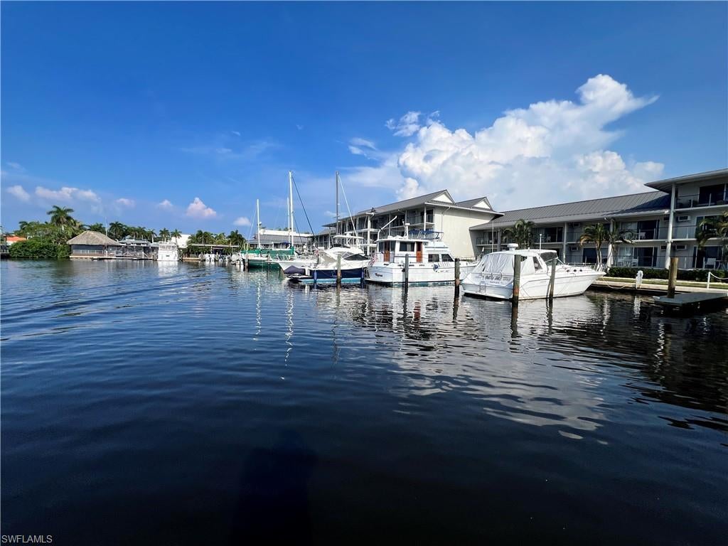 RARE DEEDED LIVE-ABOARD BOAT SLIP IN THE HEART OF OLDE NAPLES! An exceptional opportunity to “Own a waterfront address in Olde Naples.” Arrive by boat to your slip in the highly desirable Cove Inn Marina and enjoy the best of Olde Naples—walk to Fifth Avenue South for exceptional restaurants, boutiques, and cafés, continue to the white-sand beach and Naples Pier area, or head to Third Street South for shopping, dining, galleries, and entertainment. The location is what truly sets this opportunity apart. Situated directly on Naples Bay in historic Crayton Cove, the marina offers direct, no-bridge boating access to the Gulf of America, with the Naples City Fuel & Bait Dock next door. Cove Inn Marina Amenities include an on-site coffee shop & restaurant, Chickee Hut Bar & Grill, heated pool, restrooms, laundry facilities, flush-out services, and vehicle parking. Individually metered electric shore power, fresh water, and pump-out/flush-out services are available. Best of all, this is a Fee Simple Deeded Slip and is not subject to a Florida DEP submerged-land lease! Deeded Slip #22 measures 16.1' Wide X 30' Long. The Slip may accommodate vessels approximately 45' in length, with an 11'6" beam and approximately 7' depth at MLT. An additional set of pilings has been installed at 37.6', providing added flexibility for vessel positioning. Don't miss out on this incredible value to experience all that Naples has to offer!