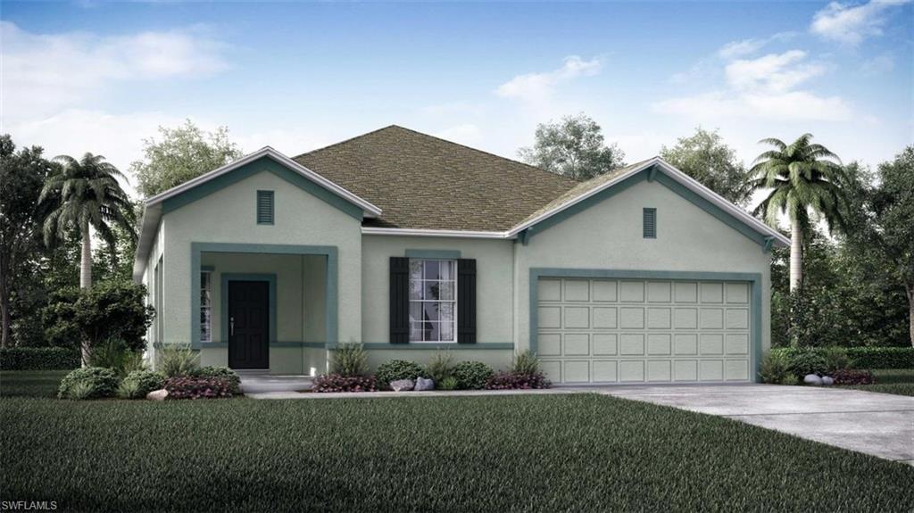Brand new Maronda Homes Ashton B 3/2 spec home with estimated completion date Dec 2020. CBS construction with full builder warranties. Terrific plan featuring 3 car garage, stone accented front elevation, large great room, lanai,  SS appliance package, 42" cabinets in kitchen and much, much more. Community Amenities: Cababa, Walking / Nature Trails, Golf Cart Paths, WIFI, Community Hot Spot, Dog Park, Green Space, Gated, Crystal Lagoon ( 5 Acre Pool ), Adventure Island, Water Slide and Swim Up Bar.