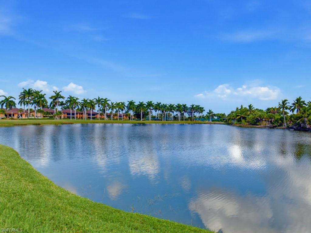Tropic Schooner is a welcoming, amenity-rich community just minutes from Marco Island's beautiful beaches, dining, and shopping. This freshly painted 2-bedroom, 2-bath residence features a private screened lanai, perfect for morning coffee or unwinding at the end of the day, with serene lake views, and golf course views. Recent updates include a new A/C system and water heater, both installed in 2024. Residents of Tropic Schooner have access to an impressive array of amenities, including two community pools, Har-Tru tennis courts, pickleball courts, bocce ball, shuffleboard, a clubhouse with kitchen and library, BBQ and picnic areas, and a convenient vehicle wash area. Beautifully landscaped grounds and a friendly, active atmosphere make this a wonderful place to call home. With a low HOA fee, desirable location, and extensive community amenities, this residence also presents a great investment opportunity—whether as a seasonal getaway, full-time residence, or income-producing property.