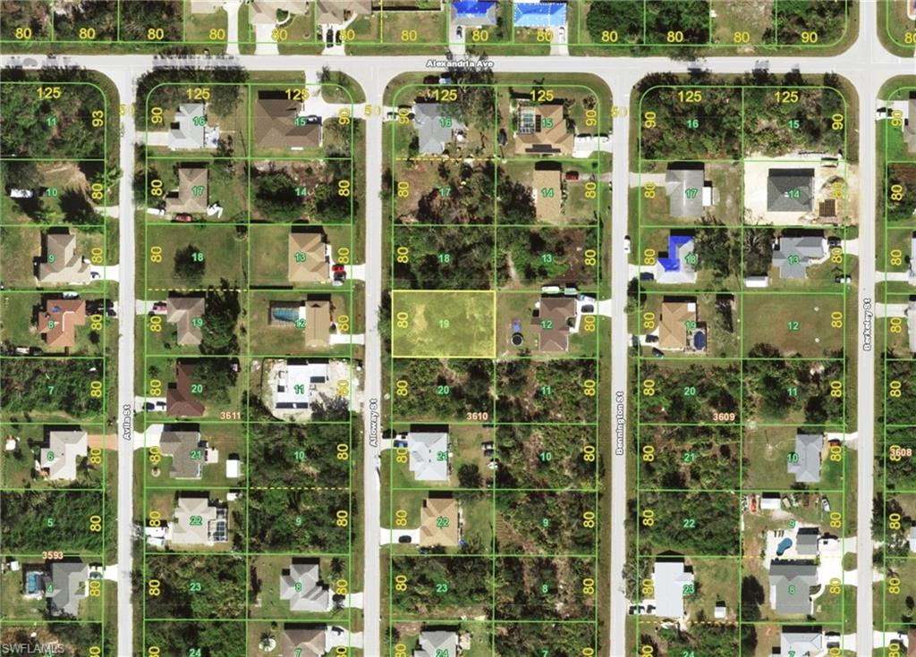 Explore the opportunity to build your dream home on a beautiful lot in the sought-after community of Port Charlotte. This property offers a natural setting that awaits transformation into a bespoke single-family home. Nestled in a tranquil area, it is perfect for those seeking a blend of privacy and accessibility. The lot is surrounded by the charm of Florida's nature and is conveniently close to shopping, dining, and entertainment options. For outdoor enthusiasts, the proximity to stunning Gulf beaches, excellent fishing, and boating opportunities make it an enviable location. This is an excellent choice for anyone looking to enjoy the peaceful yet connected lifestyle of Port Charlotte.