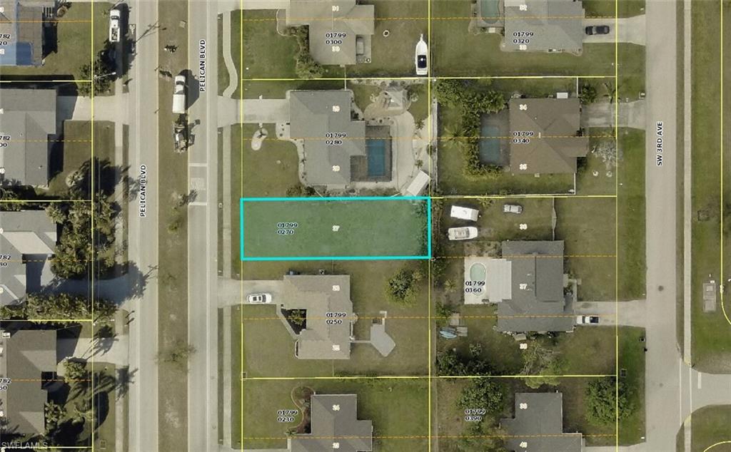 NOT A BUILDABLE LOT. Small .12-acre parcel on Pelican Blvd in SW Cape Coral's 33914. Ideal opportunity for an adjacent property owner looking to expand their yard, add privacy, or increase their lot footprint. City water and sewer in place. No HOA. Cash offers preferred, quick close available. Motivated seller.