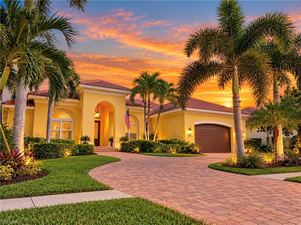 One or more photo(s) has been virtually staged, AI generated or rendered.  Tropical Island Living on Marco Island!

Enjoy the Florida lifestyle in this inviting Marco Island home, featuring 4 bedrooms, 2 bathrooms, a private screened-in pool, and a freestanding hot tub. The spacious, covered lanai is perfect for relaxing or entertaining. The outdoor living area offers a saltwater swimming pool, sun loungers, and a peaceful setting surrounded by lush greenery, creating your own private retreat.

Inside, the home showcases a bright, open living area with distinctive arched architectural details and a combination of tile, carpet, and bamboo flooring. The tropical-inspired interior features warm colors, 12-foot tray ceilings, and an easy flow between the living room, kitchen, and outdoor spaces. The comfortable bedrooms feature plantation shutters, natural wood accents, and island-inspired décor.

Custom-built by the current owner, the home features R-19 insulation in all interior walls and R-41 insulation in the attic. The property conveys partially furnished.

Whether enjoying a refreshing swim, relaxing poolside, or entertaining family and friends, this home offers a wonderful opportunity to embrace the laid-back island lifestyle. Conveniently located in the heart of beautiful Marco Island, you'll enjoy easy access to the area's renowned beaches, boating, fishing, dining, and shopping.