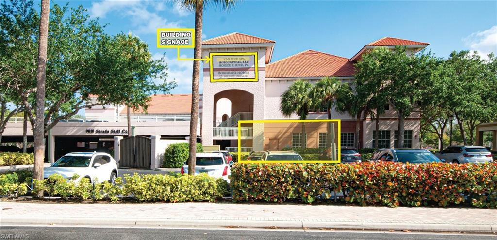 1st floor, 1,352 +/- SF office/medical office condo. 2 private parking spaces (1 space is covered). Building signage available. Built-out and ready for occupancy. SALE PRICE: $845,000. Approved for office or medical office uses. Located within Vanderbilt Galleria at the NW corner of Vanderbilt Beach Road and Airport-Pulling Road.