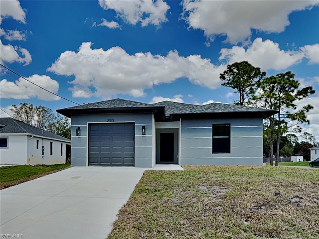 Own a brand-new home for just $11,000 down and $1,620/month (principal and interest)!

Welcome to this 2026 new construction home in the growing community of Lehigh Acres. This single-family residence offers 1,324 square feet under air with 3 bedrooms, 2 full bathrooms, and a 1-car garage. The home features a functional layout with a dedicated laundry room and a covered lanai, perfect for enjoying Florida living year-round.

Built for durability and peace of mind, the property includes hurricane impact windows and doors and is completely move-in ready with modern finishes throughout.

Located in one of Southwest Florida’s fastest-growing areas, Lehigh Acres provides a quiet setting while still being close to Fort Myers, shopping, dining, parks, golf courses, and schools.

If you’ve been waiting for an affordable way to own a brand-new home, this is it.