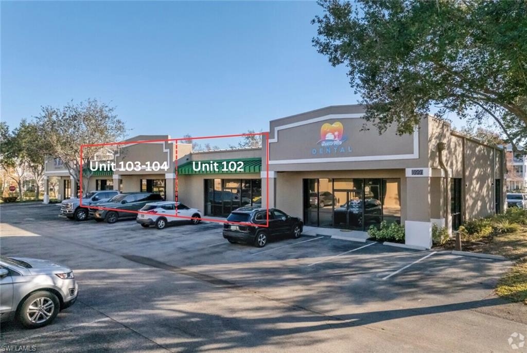 Stop paying rent when you can invest in your own location to grow the balance sheet of your business, hedge against inflation and never pay another rent increase. This very rarely available owner user opportunity is located in the heart of Lee county’s highest growth area, just west of I-75, along the Daniels Parkway corridor. The CPD zoning offers many uses including medical, professional office and retail. Fort Myers was recently ranked one of the fastest growing cities in the country for starting a new business. Be sure to see our video to help orient you around this highly desirable area where density is increasing and there is significant growth in multi-family dwellings. This listing is for two 1,824 square foot units that have been finished out and provide you with a total of 3,648 square foot. Units could be split in the future buy the buyer. The seller has partnered with a local bank to help facilitate the acquisition of your new location.