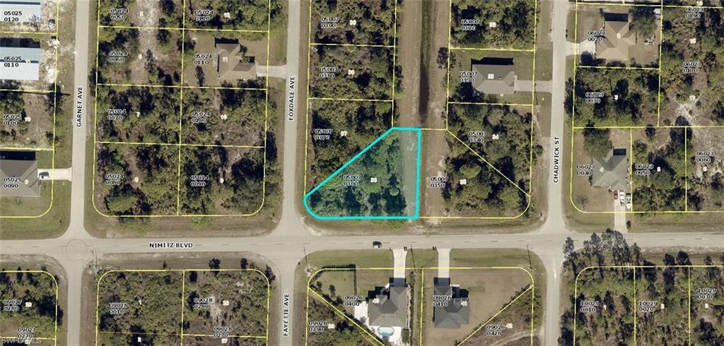 An excellent opportunity to invest in or build your dream home in Southwest Florida, featuring a prime location near St Rd 82 with easy access to Fort Myers and I-75. 917 Nimitz Blvd & 919 Nimitz Blvd are available and adjacent lots, in between Foxdale Ave and Chadwick Avenue. With each lot measuring 0.35 acres, combined would make for an oversized 0.70 acre corner lot, with canal views to the rear!! Just a short ride off Bell & 82 this up and coming area is the place to be!