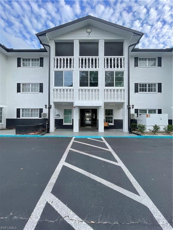 Location, location! 2 bedrooms,1 bathroom condo in the heart of Fort Myers. Don't miss the chance to grab a move-in ready unit. Windsor West offers one assigned parking space, common elevator, community pool, picnic area with a grill and common laundry. The condo fee include water. This is a great first home start or can be a great investment, Windsor West allow short rental of 90 days minimum. Just off US 41, walking distance to Edison Mall, easy access to I-75, schools, shopping, restaurants, etc. New Buyer to assume the (SA) Special Assessment of $71/monthly to improvements that include Hallways, Parking Lot, Lighting, Flooring and Painting, Sky Deck, Pool,community room and Fitness Center (all replaces repair are common area and not inside the units). Some improvement/replace is done already, THE ROOF IS NEW. BRAND NEW WATER HEATER JUST INSTALLED! Outstanding investment opportunity! Agents, please read the remarks! The property is backing on market due the prior buyer did not get HOA approval.