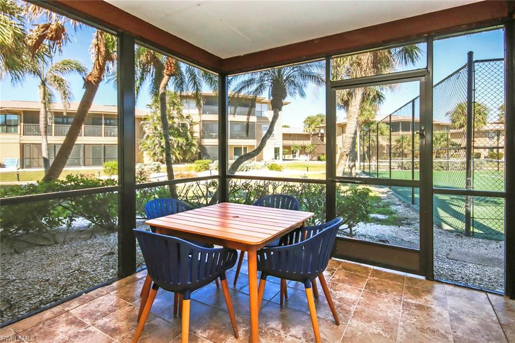 GREAT RENTAL INCOME. GROSS RENTAL INCOME OF $88,743. Enjoy the space, comfort, and natural beauty of Sanibel in this recently renovated ground-floor condo at Blind Pass Condominiums. With 3 bedrooms and 3 bathrooms, this spacious layout offers flexibility for hosting family and guests, creating a personal island retreat, or exploring its potential as a vacation rental. The updated interior brings a fresh feel to the home, while the living and dining areas open onto a screened lanai, a comfortable spot to unwind and enjoy the island breeze.

Blind Pass is ideally situated on Sanibel’s peaceful west end, just a short walk from Bowman’s Beach. Spend the day along the shoreline, take a dip in the community pool, enjoy a match on one of the two tennis courts, or relax at the clubhouse. Sanibel’s scenic bike paths and J.N. “Ding” Darling National Wildlife Refuge are also nearby, offering plenty of ways to experience the island’s natural surroundings.

Whether you’re looking for a spacious beach getaway or a property with rental potential, this condo offers a combination of room to spread out, community amenities, and a location close to one of Sanibel’s best-loved beaches.
