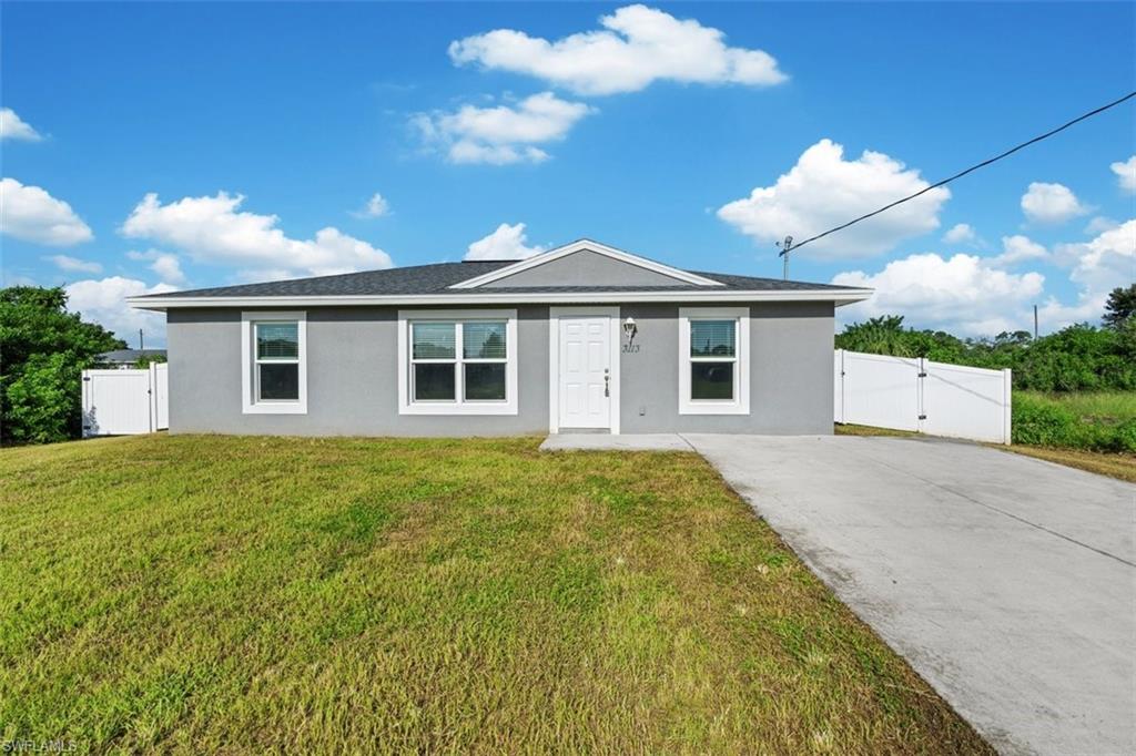 Welcome to this beautiful 2021-built home offering 3 bedrooms, 2 bathrooms, and a bright, open layout perfect for comfortable everyday living. Located in a peaceful neighborhood surrounded by newer homes, this property is a wonderful option for a growing family, first-time homebuyer, or anyone looking to trade the hustle and bustle of city life for a more relaxed setting. The fully fenced yard provides plenty of privacy and space to enjoy the outdoors. Inside, you'll find low-maintenance laminate flooring, granite countertops in the kitchen and bathrooms, stainless steel kitchen appliances, and an inviting open-concept living area filled with natural light. Additional features include impact windows and doors and NO HOA! With modern finishes, privacy, and a peaceful atmosphere, this move-in-ready home is ready to welcome its next owners. Schedule your showing today!