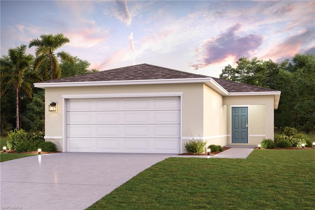 Find serenity in your luxurious new home, set against the backdrop of the tranquil Port Labelle. Welcome to the Talison Plan - this charming single-story home features an open floor plan where the Living, Dining, and Kitchen areas blend seamlessly, creating a warm and inviting atmosphere. The gourmet kitchen showcases cabinetry, gleaming granite countertops, and stainless steel appliances, including a range with a microwave hood and dishwasher.
The serene primary suite includes a private bath with dual vanity sinks and a spacious walk-in closet. Two additional well-sized bedrooms and a full secondary bath provide ample space. A two-car garage adds convenience, while energy-efficient Low-E insulated dual-pane windows ensure year-round comfort. Enjoy a 1-year limited home warranty.