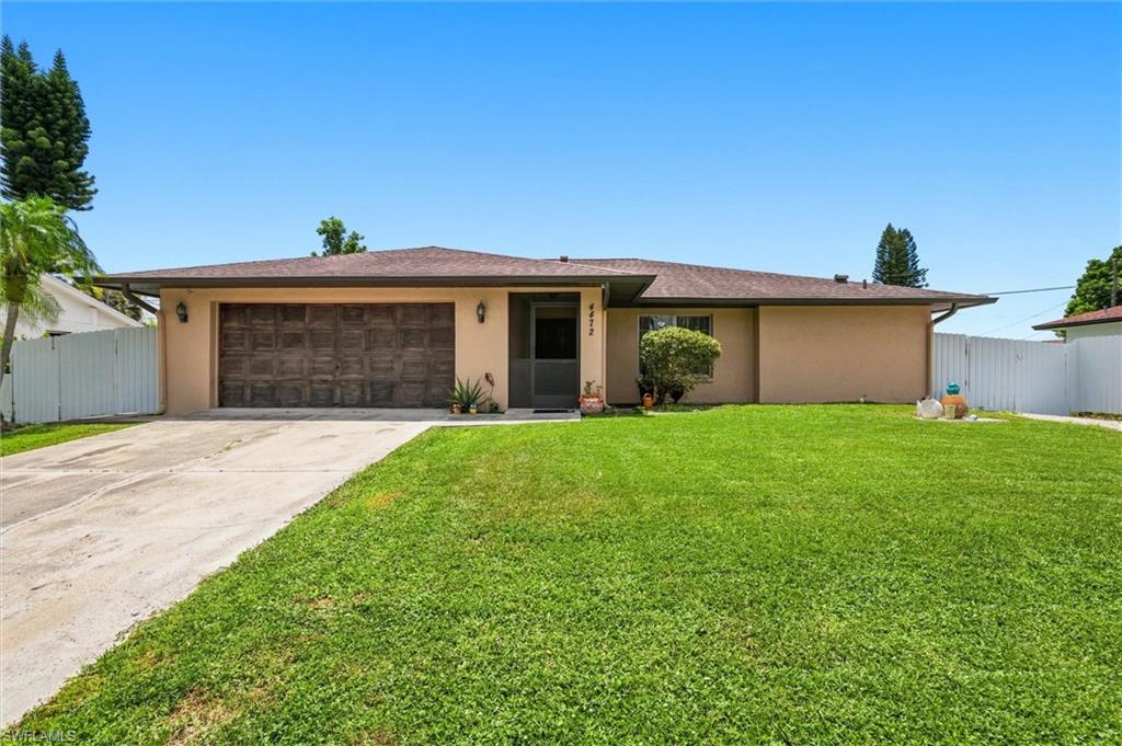 Opportunity awaits with this 3-bedroom home featuring a desirable split-bedroom floor plan and a spacious layout ready for your personal touches and updates. The interior offers a welcoming foyer, a versatile den, a dining room, and a comfortable living room that flows from the kitchen, providing a functional space for everyday living and entertaining.
Step outside to the covered lanai, where a private flex space, offering endless possibilities for remote work, hobbies, or additional living space.
The fully fenced backyard provides plenty of room for pets, gardening, or outdoor enjoyment and includes a storage shed for extra storage. A 2-car garage adds convenience and additional space for vehicles and equipment.
The property is serviced by a private well and septic system. With a flexible floor plan, generous outdoor space, and great potential, this home is an excellent opportunity for buyers looking to update and make it their own.