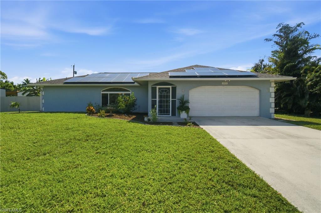 Beautifully maintained 3-bedroom + den, 2-bath POOL home with a fully fenced backyard, offering an exceptional combination of comfort, functionality, and valuable upgrades. The saltwater pool and spa create the perfect outdoor space for entertaining, relaxing, or enjoying the Florida lifestyle with family and pets. 
Inside, the bright, open floor plan is filled with natural light and includes a versatile den that can easily serve as a home office, playroom, hobby room, or guest space. Pride of ownership is evident throughout, creating a home that is truly move-in ready.
Adding to it's appeal, many of the home's major improvements have already been completed, including a newer roof and gutters, hurricane-impact windows and doors, a solar panel system with FPL net metering and utility buyback, UV air purification system for the HVAC, and a backup generator that provides added peace of mind during power outages. These significant improvements offer energy efficiency, comfort, and long-term value for years to come.
Ideally located just off of Golden Gate Parkway with convenient access to I-75, this home is minutes form shopping, dining, schools, parks, and Naples' beautiful Gulf beaches. Combining a desirable location, extensive upgrades, and exceptional outdoor living, this property presents an outstanding opportunity for buyers seeking lasting value and a home thy can enjoy from day one.