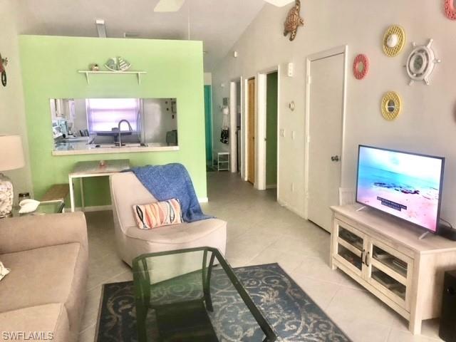 Comfortable, cheery 2 bedroom, 2 bath condo is centrally located to all that Marco Island has to offer.  Close to shopping, restaurants, the beaches and Fun Fun Fun !!  This end unit is just steps away from the community pool.  Screened-in lanai offers many relaxing opportunities for enjoying your morning coffee, afternoon cocktails or just sitting back with a good book.  Located in a quiet neighborhood with only 4 units in "B" building.  This rental is offered Turnkey with everything you will need for your stay.  Washer and dryer in residence.  Master bedroom has a queen-sie bed and the 2nd bedroom has two single beds.  Each bedroom has a privte full bathroom attached.  Looking for a long stay of 6 to 8 months.