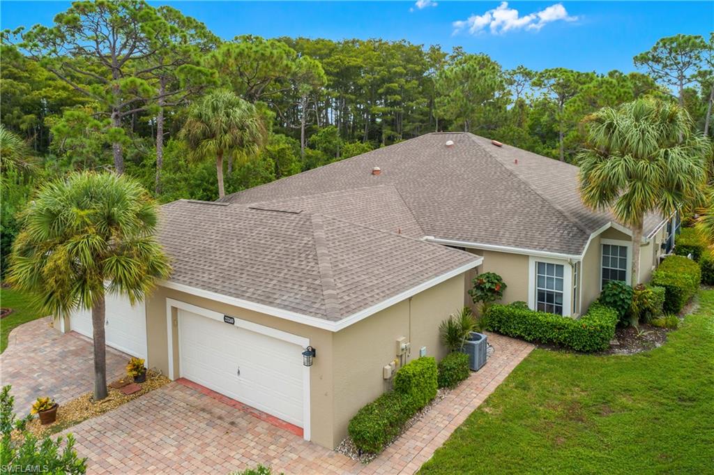Finding a villa in Marsh Landing with its own pool and a big, private backyard is pretty tough. Most of them don't have pools at all, which makes this a unique find.  The efficient floor plan flows smoothly, with the living room opening up seamlessly to the lanai and pool area. The kitchen features a 28-cubic-foot, 4-door Samsung French door fridge in black stainless steel—complete with a FlexZone drawer—paired with sleek granite countertops and a quiet Bosch dishwasher. The primary bathroom has been updated with dual sinks, upgraded granite countertops, and a great built-in storage area. This home also offers generous closet space, including dual closets in the primary suite, one of which is a large walk-in. Marsh Landing offers low fees, pickleball, tennis, basketball, an oversized heated pool, spa, bocce ball and a clubhouse. The clubhouse has a huge ballroom, fitness room, and on-site management.  New Marsh Landing owners aren't allowed to rent out their place until they have owned it for 3 years. The 3rd bedroom does not have a closet but is being considered a bedroom as a closet could easily be added.