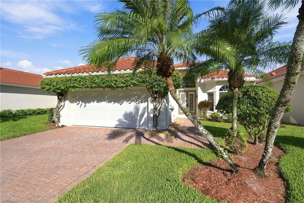 Exceptional Lakefront Living in The Vineyards! Discover timeless elegance and refined comfort in this beautifully appointed three-bedroom, two-bath pool home, ideally situated within one of Naples’ most desirable gated communities. Offering picturesque lake views and an inviting blend of architectural character and sophisticated finishes, this residence captures the essence of Southwest Florida living. From the moment you enter, you are welcomed by distinctive architectural details, including elegant Roman fluted columns, decorative tray ceilings with custom finishes, and a beautifully crafted coffered ceiling in the formal dining room. Porcelain marble flooring flows throughout the main living areas, creating a sense of understated luxury, while custom chandeliers, plantation shutters, and thoughtfully selected ceiling fans add warmth and character. Artistic murals in the entryway and guest bedroom provide unique finishing touches, complemented by decorative marble and granite display ledges.
Designed to embrace Florida's indoor-outdoor lifestyle, the private pool area offers a tranquil setting for relaxing, entertaining, or simply enjoying the peaceful lake views. Elegant poolside columns enhance the outdoor living space, while the screen enclosure, replaced in 2020, provides an inviting setting to enjoy the beautiful Naples weather year-round. Additional peace of mind comes with a brand-new air conditioning system installed in 2026.
Located in the prestigious Vineyards community, residents enjoy beautifully maintained surroundings, scenic lakes, lush landscaping, and convenient access to Naples' renowned beaches, upscale shopping, fine dining, and entertainment. Optional membership opportunities at Vineyards Country Club provide access to an exceptional array of golf, tennis, pickleball, fitness, dining, and social amenities. Combining timeless architectural details, serene waterfront views, and an exceptional Naples location, this remarkable residence presents a wonderful opportunity to experience the lifestyle that makes The Vineyards so sought after. Your own private piece of paradise awaits!