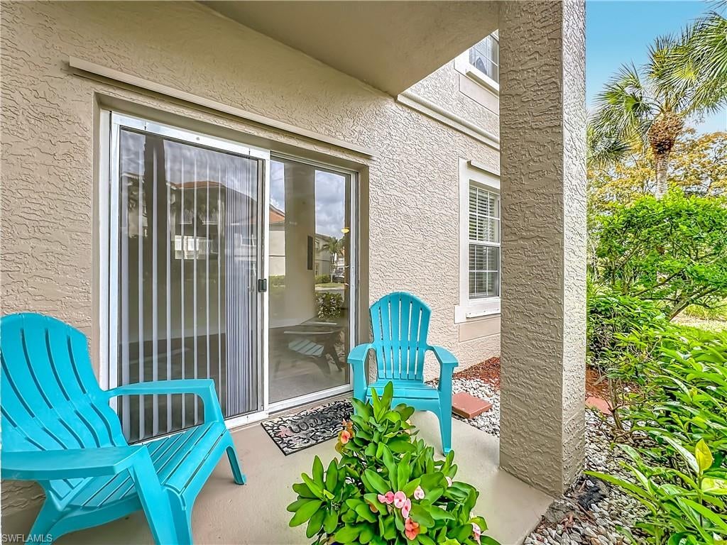 EVERYTHING NEW IN 2026! Charming one bedroom, one bathroom residence with a great patio area in building three. This practically perfect unit offers a laundry room, upgraded kitchen with new SS appliances, new paint, new flooring, new Quartz countertops, new walk-in shower, new bathroom vanity & custom mirror, new AC, and new hot water heater. Conveniently located on the first floor, this unit is ideal for full-time and seasonal living or as an income producing vacation rental.  Available now in this beautiful community with friendly neighbors and in a great location. Resort style pool and spa, clubhouse, billiards, secured community access, car-wash area, benches through-out the community to sit and enjoy the Southwest Florida weather. Close to healthcare, banks, grocery stores, pharmacies, shopping, restaurants, entertainment, beaches, downtown, etc...
Low HOA fees include water! Storm shutters included. You and your guests are going to love it here!