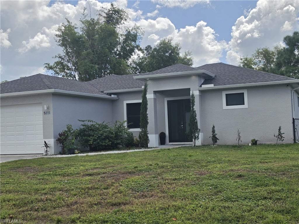 BUILT IN 2023! 3 BEDROOMS, 3 BATHROOMS, 2-CAR GARAGE, FULLY FENCED CORNER LOT & NO HOA! Discover the perfect combination of modern comfort, convenience, and peace of mind in this single-family home! Built in 2023, this property offers 3 spacious bedrooms, 3 bathrooms, and a 2-car garage. Enjoy the added protection and energy efficiency of impact-resistant windows and doors, along with the convenience of being located in a non-flood zone. Situated on a fully fenced corner lot, this home provides additional outdoor space, privacy, and room to enjoy the Florida lifestyle. NO HOA FEES OR RESTRICTIONS! Conveniently located in Lehigh Acres with access to Lee Boulevard, shopping, dining, schools, and everyday essentials, as well as convenient routes to Fort Myers and surrounding Southwest Florida communities. Whether you're looking for a primary residence, seasonal getaway, or investment opportunity, this newer home offers an excellent combination of location, modern features, and flexibility. Schedule your private showing today and see everything this property has to offer!