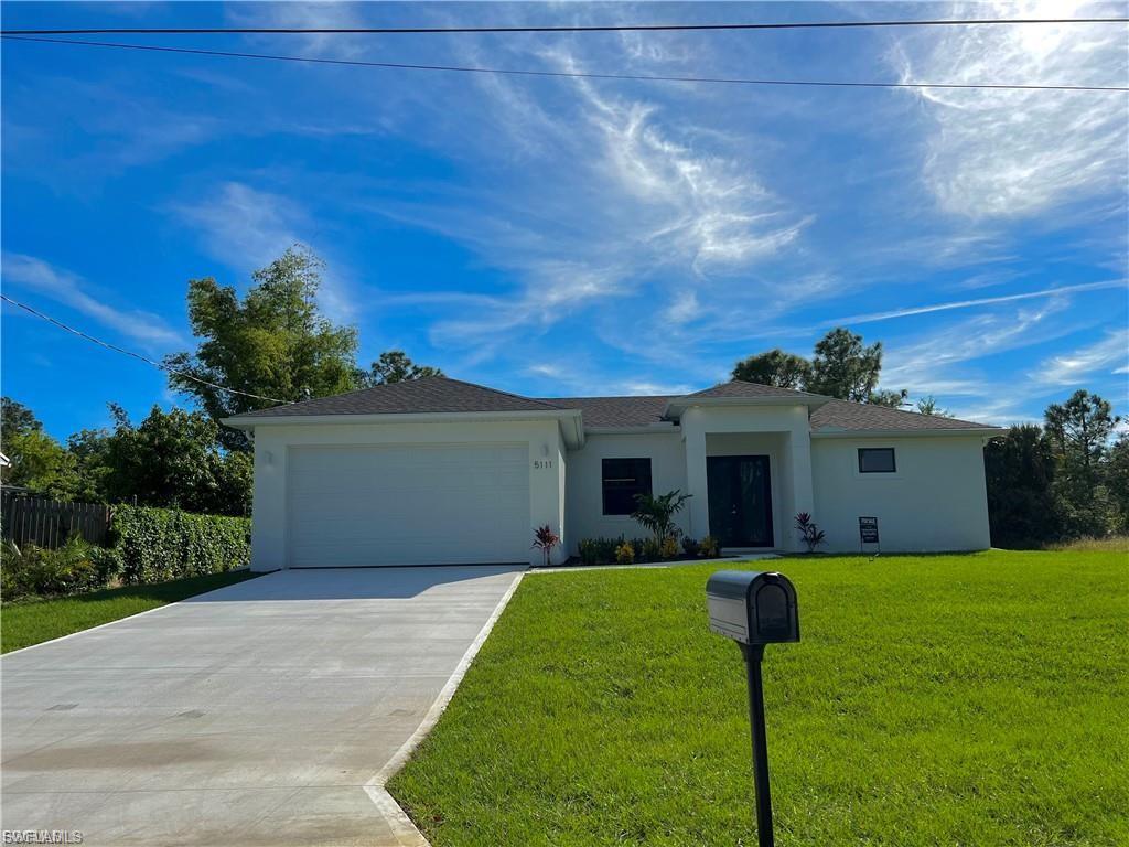 BUILT IN 2023! 3 BEDROOMS, 3 BATHROOMS, 2-CAR GARAGE, FULLY FENCED CORNER LOT & NO HOA! Discover the perfect combination of modern comfort, convenience, and peace of mind in this single-family home! Built in 2023, this property offers 3 spacious bedrooms, 3 bathrooms, and a 2-car garage. Enjoy the added protection and energy efficiency of impact-resistant windows and doors, along with the convenience of being located in a non-flood zone. Situated on a fully fenced corner lot, this home provides additional outdoor space, privacy, and room to enjoy the Florida lifestyle. NO HOA FEES OR RESTRICTIONS! Conveniently located in Lehigh Acres with access to Lee Boulevard, shopping, dining, schools, and everyday essentials, as well as convenient routes to Fort Myers and surrounding Southwest Florida communities. Whether you're looking for a primary residence, seasonal getaway, or investment opportunity, this newer home offers an excellent combination of location, modern features, and flexibility. Schedule your private showing today and see everything this property has to offer!