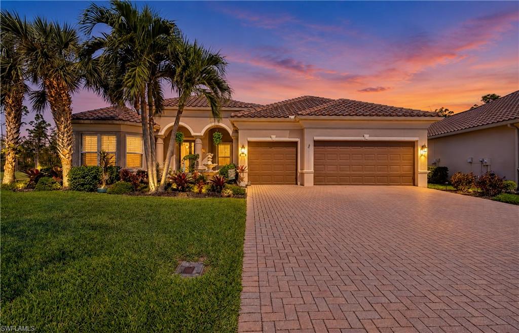 One or more photo(s) has been virtually staged, AI generated or rendered.  A spacious home, an incredible outdoor-living opportunity, and resort-style amenities…all in one exceptional location.
Discover an outstanding value in this spacious approximately 3,000 sq. ft. home, ideally situated on a premium cul-de-sac lot spanning nearly half an acre. Featuring a private pool and spa, an expansive covered lanai, and an exceptional setting for entertaining, this home is designed to make the most of the Florida lifestyle!

The sprawling floor plan offers separate living and family rooms, a fifth bedroom currently configured as an office, and a generous primary suite complete with a private sitting area and two closets, including an oversized walk-in with additional storage.
Inside, you’ll find a custom kitchen and baths, newer A/C units, upgraded lighting and plumbing fixtures, crown molding, elegant tray ceilings, and a striking stone accent wall with a fireplace in the living room.

Step outside and experience the true highlight of this property! The entire rear of the home opens to an expansive, covered lanai overlooking the private pool and spa. With abundant space for lounging, dining, entertaining guests, or simply unwinding poolside, this exceptional outdoor retreat is perfect for enjoying sunny Florida days and relaxing evenings year-round. The nearly 1/2 ACRE homesite offers even more room to spread out and enjoy the privacy and space that make this property so special.

Located within Bella Terra, a 999-acre community with approximately half its land dedicated to lakes and preserves, residents enjoy a beautiful natural setting rich with native Florida wildlife. Resort-style amenities include a clubhouse, 24-hour fitness center, community pool and spa, shaded children’s play area, tennis and pickleball courts, bocce ball, sand volleyball, multi-use sports fields, a tranquil butterfly garden, exercise trails, and a variety of community activities.
Don’t miss your chance to make this Bella Terra retreat your own.