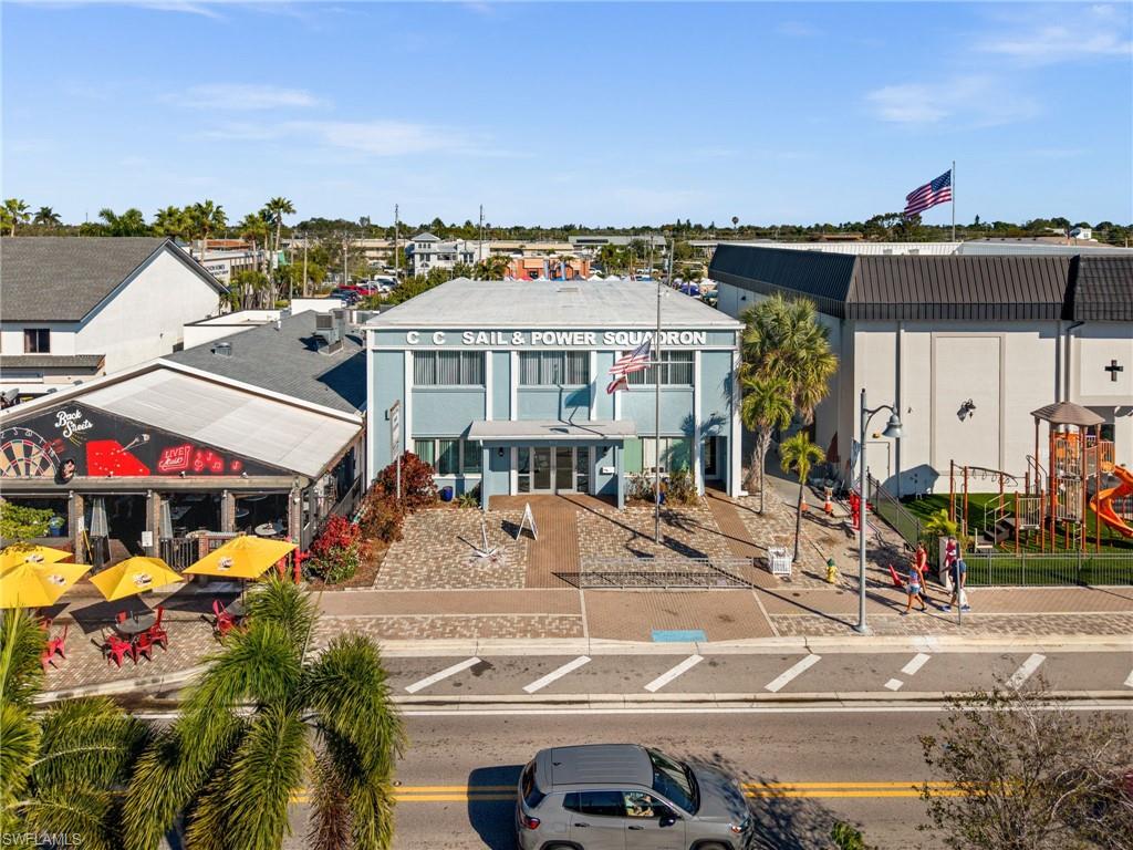 For Sale – Prime Downtown Cape Coral Opportunity

Located in the heart of Cape Corals vibrant and rapidly growing downtown district, this well-maintained landmark building presents an exceptional opportunity for investors, owner-users, or developers seeking a versatile commercial asset in a high-visibility location.

Offering approximately 8,600 square feet, this two-story concrete building is efficiently designed and thoughtfully configured to support a wide range of uses. The first floor is currently operated as a banquet hall and features a full commercial kitchen with pantry, making it ideal for events, hospitality, restaurant, or adaptive commercial use. Additional first-floor amenities include a conference room, reception/office area, four restrooms, and ample storage, providing both functionality and flexibility.

The second floor consists of three large classrooms, additional office space, and two restrooms, making it well suited for professional offices, educational facilities, medical or wellness uses, or co-working space. Notably, the second floor can be easily separated from the first floor, as the building offers two separate entrances and two stairways, allowing an owner to occupy one level while leasing the other for supplemental income.

Parking is plentiful with ample spaces available both in the front and rear of the property, a rare and valuable feature in the downtown core.

This solidly constructed building boasts concrete trusses and has seen numerous recent capital improvements, including a new roof (2023), new AC units, impact-resistant glass, and new flooring and ceiling tiles on the second floor, ensuring long-term durability and reduced near-term maintenance costs.

Adding to its appeal, the seller is open to financing options and would also consider a leaseback of a portion of the space, providing immediate income potential for a new owner.

With its prime location, flexible layout, strong construction, and multiple exit strategies, this property offers endless possibilities to bring your vision to life. Opportunities like this in downtown Cape Coral are rare—act quickly.