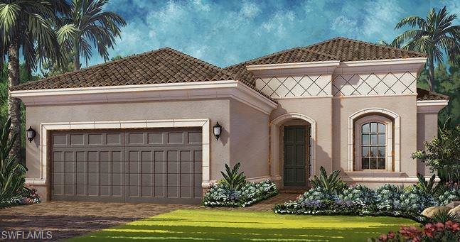 Under Construction - Popular Farnese floorplan large 2 plus den offering large open rooms, Grand Entrance, upgraded gourmet kitchen with large island, high ceilings, 8ft door entrance ways and interior door entrances, rough in for a summer kitchen and includes pool with waterfall . This is a beautiful elegant home that sales when shown to homebuyers. Pebble Pointe is in an A plus location with low HOA dues and No CDD. All natural gas community and large dog park in community. Photos of Model. Ready in Summer.