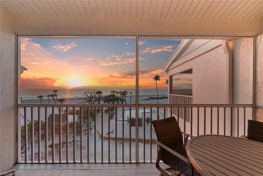 Located on the stunning beaches of South Seas Island Resort, this exceptional 4-bedroom, 3-bathroom Beach Villa penthouse has been completely redesigned and renovated to offer a luxurious and modern living experience. Situated in one of the most sought-after Gulf-front locations on Captiva, this villa provides not only an upscale coastal escape but also a fantastic rental income opportunity, with projected gross earnings of $204,000. Inside, you'll find a spacious, open-concept layout featuring high-end finishes like luxury vinyl flooring, impact-resistant sliding doors, quartz countertops, custom wood cabinetry, and stylish coastal decor. The villa's contemporary design includes multiple walk-in tiled showers, and it also offers the added convenience of an in-unit washer/dryer. The thoughtful floor plan has two bedrooms and two bathrooms on the lower level, with an additional two bedrooms and one bathroom on the upper level. Most rooms offer breathtaking views of the expansive shell-strewn beach and the azure waters of the Gulf of Mexico. Residents and guests can enjoy the resort-style amenities, including a swimming pool, tennis courts, grilling areas, and ground-level storage lockers. This property is currently in an unencumbered off site rental program with Kingfisher Vacation Rentals. Whether you’re looking for a luxurious beach getaway or a high-performing investment property, this Beach Villa is a rare gem that combines style, comfort, and an unbeatable location. Don't miss the chance to own a piece of paradise in one of Captiva's most sought-after communities. Rentals to be honored.