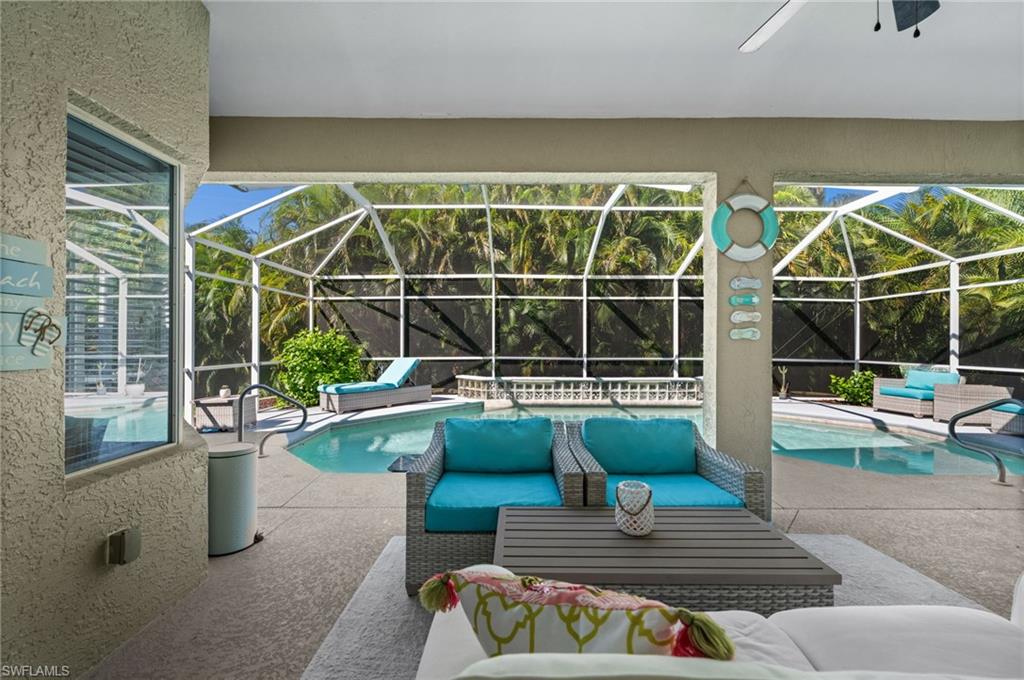 Southern Charm Meets Tropical Paradise in Desirable Cape Coral!
Available for short term stay between Dec 2026 and May 2027 at $ 5,900 / month and long term stay at $ 3,900/ month.

Welcome to your own private slice of paradise, where timeless Southern charm meets the relaxed elegance of Southwest Florida living! Nestled in one of Cape Coral's most desirable areas, this beautiful 4-bedroom, 3-bathroom pool home offers the perfect combination of comfort, character, and tropical tranquility.

Step inside and experience the bright, airy atmosphere created by soaring vaulted ceilings and expansive sliding glass doors that seamlessly connect the indoor living spaces with your own private outdoor oasis. Natural light fills the home, while picturesque views of the spacious pool area invite you to slow down, unwind, and embrace the Florida lifestyle.

Imagine sipping your morning coffee surrounded by tropical beauty, spending sun-filled afternoons lounging beside your private pool, and enjoying warm Florida evenings entertaining family and friends. This is more than just a home—it's a lifestyle inspired by Southern hospitality, effortless elegance, and year-round sunshine.
The exceptional location places you just minutes from some of Cape Coral's most beloved waterfront destinations, including Cape Harbour, Tarpon Point Marina, and the Cape Coral Yacht Club area, where boating, waterfront dining, shopping, and entertainment capture the essence of coastal Florida living.