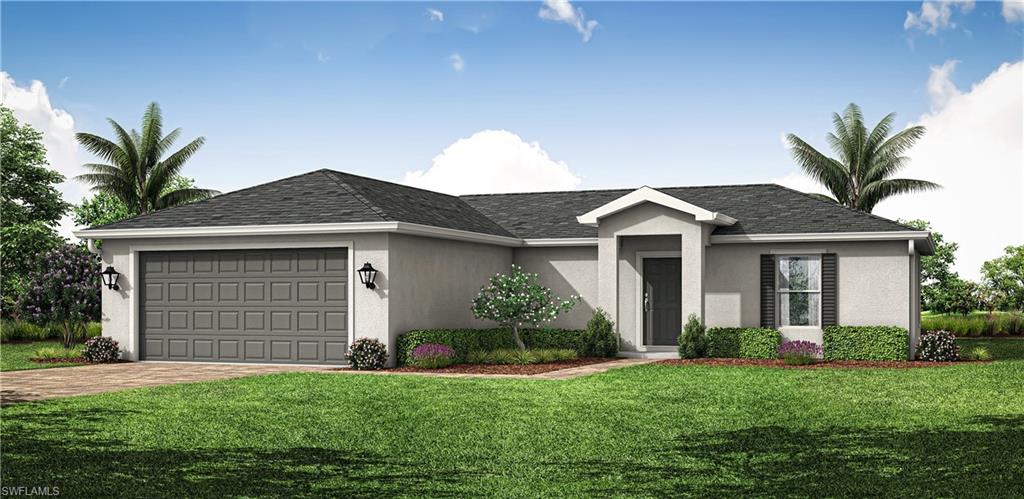 NEW BUILD - CORNER LOT. Anticipated Completion Date is OCTOBER 2026. WAS $304,990,990 - NOW $299,990. SPECIAL INCENTIVES: $25,000 FLEX CASH towards CLOSING COST / PREPAIDS when using a preferred lender. The 1,400-square-foot (air-conditioned) Weston plan boasts a well-designed open floor plan that includes three bedrooms, two bathrooms, and a two-car garage. The kitchen boasts upgraded 36” contemporary shaker-style cabinets, a spacious 7’ wide kitchen island with upgraded countertops, Whirlpool dishwasher, microwave, and range, refrigerator, washer & dryer. The Kitchen overlooks a spacious great room that features beautiful tile-plank flooring and vaulted ceilings. The expansive owner’s suite features a private bathroom, with a separate water-closet room, double-sink vanity, separate linen closet, and large walk-in closet. The two guest bedrooms share a guest bathroom and are located opposite the owner’s suite. The Weston also features a decorative brick paver driveway, a professionally designed landscaping package, and designer-selected paint colors, light, and plumbing fixtures, impact resistant windows and doors.