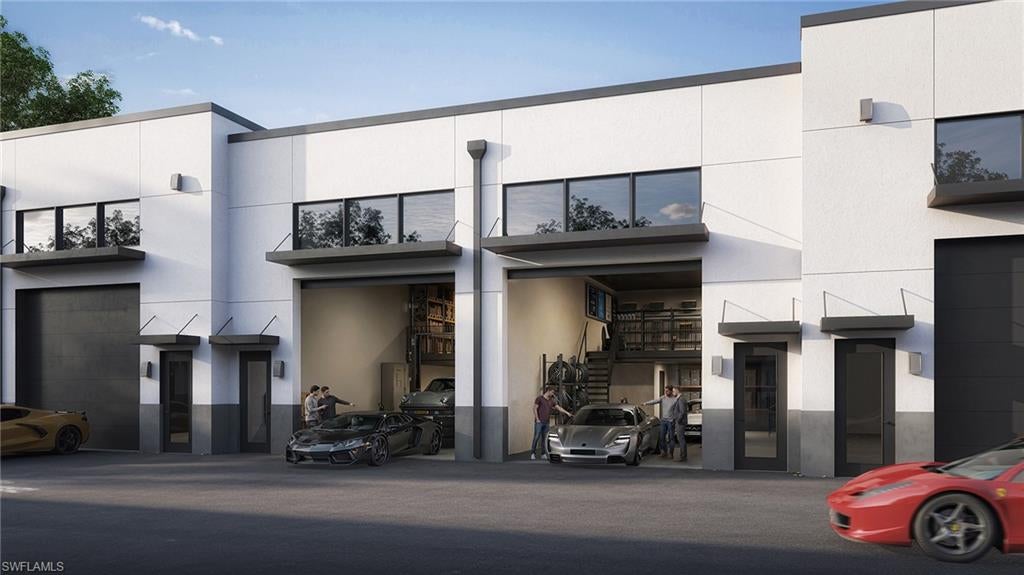 One or more photo(s) has been virtually staged, AI generated or rendered.  **Introducing 951 Auto Suites – A Private Luxury Garage Community for Automotive Enthusiasts**

Discover a new standard in luxury garage ownership at **951 Auto Suites**, an exclusive gated community designed for collectors and automotive enthusiasts who appreciate exceptional vehicles and premium amenities.

This private auto suite features **1,045 square feet** of ground-level space plus a spacious **mezzanine**, offering the ideal setting for showcasing your collection, creating a private lounge, or adding additional storage. The suite also includes a **full bathroom** and an impressive **14-foot overhead door** for convenient access.

Upon completion, **951 Auto Suites** will feature **94 individually owned luxury garage condominiums** ranging from **1,045 to 1,606 square feet**. Every suite includes a 14-foot overhead door, with **select larger floor plans designed to accommodate RVs and other oversized recreational vehicles**. Owners will enjoy a **secured gated entrance**, professionally maintained grounds, and exclusive access to a beautifully appointed **owners' club room** for relaxing and connecting with fellow enthusiasts.

Created **exclusively for personal enjoyment—not commercial or business use**—951 Auto Suites offers a secure, upscale environment for classic cars, exotic automobiles, sports cars, motorcycles, boats, and recreational vehicles. Whether you're protecting a prized collection or creating the ultimate enthusiast retreat, this is a rare opportunity to own a luxury garage condominium in one of Southwest Florida's premier automotive communities.

**Luxury. Security. Community. Welcome to 951 Auto Suites—where your passion has a place to call home.**