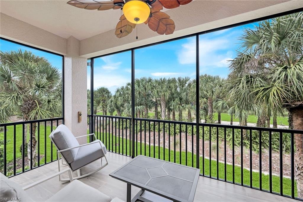 Tastefully updated 4-bedroom, 3-bathroom condo overlooking the 5th tee of Miromar’s golf course. (Approximately 100,000 in Upgrades) The kitchen features quartz countertops, while all three bathrooms have been beautifully updated featuring frameless shower doors. Additional upgrades include refreshed flooring, lighting, ceiling fans, and plantation shutters throughout. Enjoy your morning coffee or an evening cocktail with golf course views. The residence also offers upscale garage cabinetry for convenient storage. Residents enjoy access to a private neighborhood pool, spa, fitness center, and clubhouse, along with Miromar’s exceptional community amenities.
Miromar Lakes Beach and Golf Club is ideally located between Naples and Ft. Myers. A Resort Lifestyle with nearly 2 miles of White Sandy Beach, 700 acres of Freshwater Lakes, Arthur Hills “Signature” Championship Golf Course/Golf Clubhouse. Beach Club with the Open Air Beach Grill, a 10,000 sq. ft. Resort Style Pool, Tennis, Pickleball, Bocce, Marina, Boat Docks, Water Skiing, Sailing, Fitness Center, and Spa. A Beach Clubhouse Featuring Fine Dining, Library, Wine Room, Game Room and Business Center. Please see Remarks.