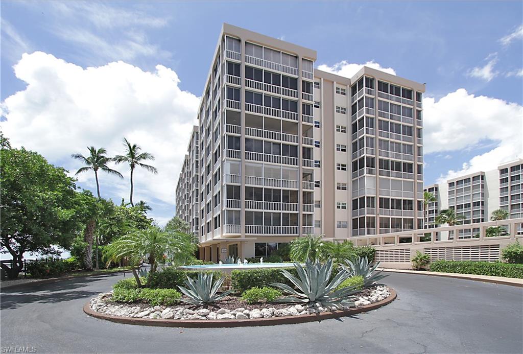 Panoramic unobstructed views of the Gulf of Mexico from this exquisitely remodeled beachfront Penthouse!  Spectacular beach views from Sanibel to Naples can be enjoyed from the 80 ft wrap-around terrace & floor to ceiling wind-rated windows. This floor plan w/2000 total sf is rarely available. REMODEL incl: electrical wiring/box, tile flooring thru-out unit & lanai, kitchen cabinet w/quartz counters, blk stainless appliances, washer/dryer, mstr bth tub/shower/toilet, gt bth shower, textured ceilings, paint/solid wood doors/hardware thru-out, hot water heater & 4 ton AC! Unit has never been rented. One pet welcomed. Assigned/deeded parking space under building & storage locker! Tennis cts, fitness rm, grilling area, saunas & one of the largest pools on FMB! This concrete block building is built like a fortress! Current refurbished elevators, lobby & pipe relining (assessment pd). Creciente is a 6.5 acre property conveniently located on the south end of the beach w/easy access to Lovers Key, Bonita & Naples. Restaurants, shopping, Urgent Care & a full-service Marina are across the street. Perfect primary or vacation home & w/12 rentals a year it is a great seasonal rental too!