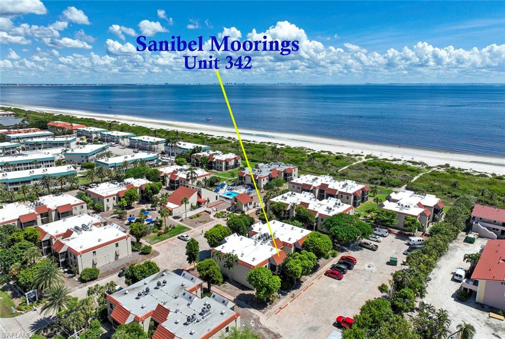 Don’t miss the opportunity to own this beautiful condo at Sanibel Moorings, one of Sanibel Island’s most sought-after rental complexes. Set on six acres of Gulf-front property on the coveted east end of the island, Sanibel Moorings is known for its lush tropical landscaping, and the property has never looked better.

This 2-bedroom, 2-bath residence features a beautifully remodeled kitchen and baths, with interiors decorated in soothing coastal colors. Step out to the relaxing screened porch, surrounded by tropical greenery, and let island life set the pace.

Sold turnkey and professionally managed for easy rentals and carefree ownership, this condo makes a wonderful investment property or a perfect winter retreat. Priced to sell and future rentals must be honored.