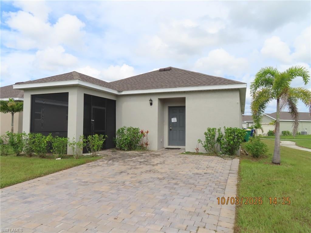 Discover this stunning 2024-built 3-bedroom, 2-bath gem in the sought-after Belle Arbor subdivision of LaBelle, FL. Boasting 1,710 sq ft of thoughtfully designed living space, this like-new home features an open, spacious kitchen complete with a large island and sleek stainless steel appliances - perfect for entertaining or everyday living. Elegant tile flooring pairs beautifully with cozy carpeted bedrooms, while the convenient laundry room adds everyday ease. Enjoy the best of modern Florida living in a friendly, established neighborhood with small-town charm, just minutes from local schools, shopping, and dining. Homes this new in Belle Arbor don't last long - schedule your showing today!