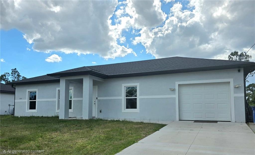 Discover the perfect blend of modern living and investment opportunity in the heart of Lehigh Acres. Built in 2025, this beautiful new construction home offers 1,151 sq. ft. of thoughtfully designed living space featuring durable laminate flooring throughout, impact-resistant windows, and a full appliance package including a washer and dryer.

The open-concept layout creates a bright and inviting atmosphere, while the quality finishes provide the comfort and peace of mind today's buyers are looking for. With NO HOA, you'll enjoy freedom and flexibility without additional monthly fees or restrictions.

Currently tenant-occupied through 1/31/2027, making this an excellent opportunity for investors seeking immediate rental income or for first-time buyers wanting to enjoy the home. Seller is highly motivated and has priced this property competitively at $275,000 while also open to seller credits. 

Conveniently located near shopping, dining, schools, parks, and major roadways, this move-in-ready home offers exceptional value in one of Southwest Florida's fastest-growing communities.