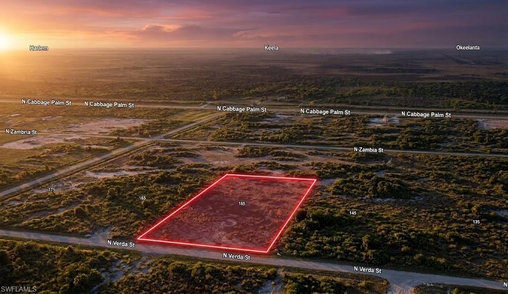 1.25 ACRES IN MONTURA RANCH ESTATES! Bring your vision to this spacious residential parcel in the peaceful rural community of Montura Ranch Estates. This approximately 165' x 330' lot offers plenty of room to build your Florida retreat, place a manufactured home, create a private homestead, or enjoy the extra space and freedom that acreage provides. The surrounding area features a mix of homes and larger rural parcels, giving you the opportunity to enjoy a country lifestyle while remaining within driving distance of Clewiston and Lake Okeechobee. Whether you're looking for a place to build, an investment, or your own piece of Southwest Florida, this 1.25-acre property is worth a look. GPS: 26.63927, -81.08276. APN: 1-32-44-24-A00-0120-0000. Buyer to verify zoning, permitted uses, building requirements, utilities, access and all other property information with the appropriate governmental agencies.