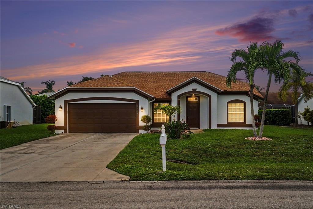 Welcome to your dream home at 22394 Fountain Lakes Blvd, a stunning 3-bedroom, 2-bathroom single-family residence in the highly sought-after, gated community of Fountain Lakes in Estero, Florida. Perfectly situated directly across from the premier shopping and dining at Coconut Point, this 1,569-square-foot Centex Birchwood floorplan effortlessly blends architectural elegance with modern luxury.

The absolute showpieces of this home are two exquisite, custom-built wall units. One accents the expansive great room, and the other creates a private sanctuary in the primary bedroom. Each unit integrates ample shelving and storage centered around its own cozy fireplace.

In addition to the exquisite upgrades in the living areas, you will escape to a lavish primary retreat featuring a spa-like, upgraded bathroom. The space is anchored by a deep, luxurious soaking pedestal tub, separate from a refined walk-in shower layout.

Living in the Fountain Lakes community unlocks access to exceptional amenities covered by some of the lowest association fees in the area. Spend your days enjoying the community's private 9-hole golf course, playing tennis or pickleball, working out at the fitness center, or lounging by the resort-style pool.

Whether you are looking for a seasonal Florida getaway or a permanent piece of paradise, this meticulously updated ranch home stands out as a true gem.