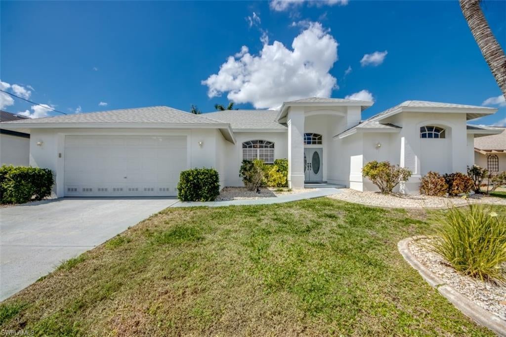 Welcome to this great west facing pool home on a direct access canal with 10k boat llift. The pool has a spa and is solar and electric heated. The lanai offers removable acrylic sliding doors so it can become a Florida room for cooler weather. The house was never flooded from any of the recent Hurricanes, but a new shingle roof was installed after Ian. The composite decking on the boat dock was also replaced after Ian. The master bedroom features his and hers closet and the master bath room has double sinks and tub and shower. The house was recently painted and comes fully furnished.