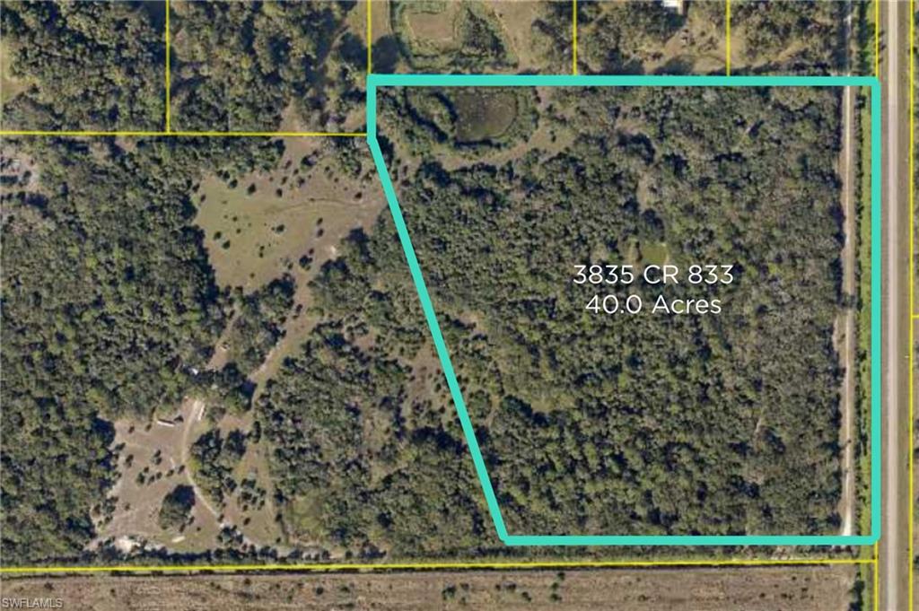 Secluded 40-acre retreat surrounded by beautiful oak hammocks and natural vegetation. This untouched property has never been stripped and offers a private entrance with one-way access for ultimate privacy. Perfect for a ranch, recreational retreat, or nature escape.

Also available along with adjacent 40 acres for a total of 80 acres – see MLS #2025015063.
