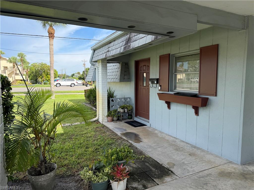 Lovely, attached villa available in Country Club Gardens. THIS IS A 55 AND OLDER COMMUNITY. Villa offers 2 bedrooms, one bathroom. The bathroom has been beautifully updated with porcelain tiles both on the floors and shower surround. Vanity with quartz countertops and waterfall faucet. Shower has a rainfall showerhead, grab bars for your safety plus built-in shelf for your soaps, shampoos. The kitchen has also been completely updated with shaker cabinets and quartz countertops, stainless steel farmhouse sink, stainless steel refrigerator, dishwasher, range and microwave, all newer.  Spacious family room combined with the dining area which opens up to the absolutely huge common area and a small patio. Newer AC unit, roof 2017. The community is located just off Joel Blvd so offers quick access to everything, shopping, the airport and stadiums.