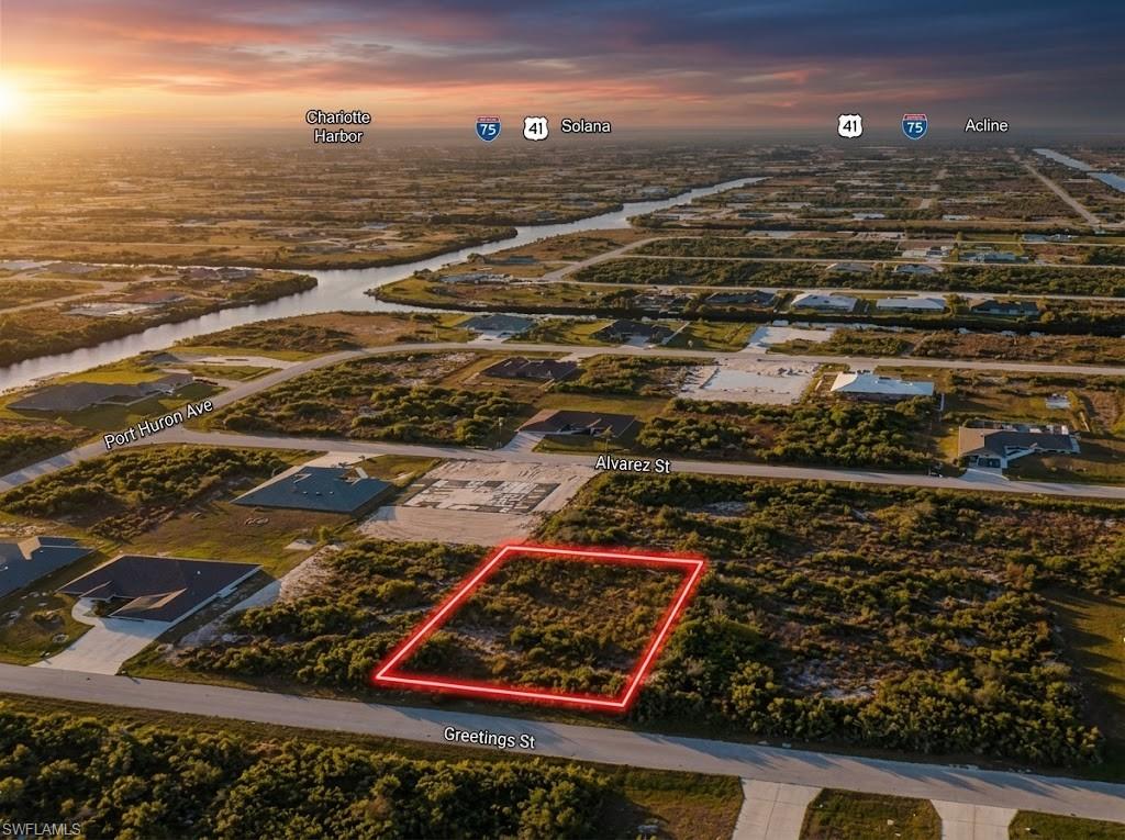 **A GREAT OPPORTUNITY TO OWN LAND IN PORT CHARLOTTE!** Whether you're ready to build your future home or looking for a property to hold as an investment, this parcel on Greetings offers plenty of possibilities. Located in a growing Southwest Florida market, this is a chance to secure land now and decide what comes next. Keep it in your portfolio, plan your future build, or pair it with another nearby parcel for an even larger opportunity. **The best time to secure land is before you need it!** Buyers and agents are encouraged to independently verify zoning, permitted uses, dimensions, access, utilities, and all other property information with the appropriate county agencies. APN: 412128202004. GPS: 26.88565, -82.21384.