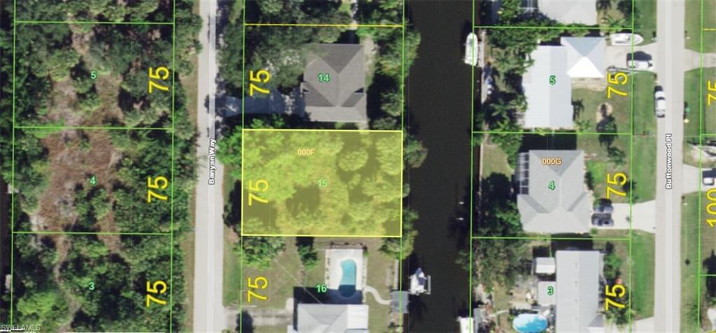 Offering a premium canal location on one of the most beautiful streets, Banyan Way does not disappoint! Build your dream on this partially cleared waterfront lot, situated in Punta Gorda’s highly desirable Charlotte Park. Imagine casting a line from your backyard or hopping on your boat behind your home to cruise to local waterfront dining spots in less than 10 minutes. This premier lot offers a swift, direct route to Charlotte Harbor and open water. Completely free from the constraints of HOA fees and rules, you will enjoy "no deed restrictions", allowing you to park your toys on-site. Located just outside city limits, it provides a quiet neighborhood with lightning-fast access to I-75, US-41, a fun filled downtown, and the Punta Gorda Airport. Not in a scrub jay zone. Plus, you can access the community boat ramp and clubhouse via an optional civic association membership. Turn every day into a getaway under the shade trees of Banyan Way. Inquire now!