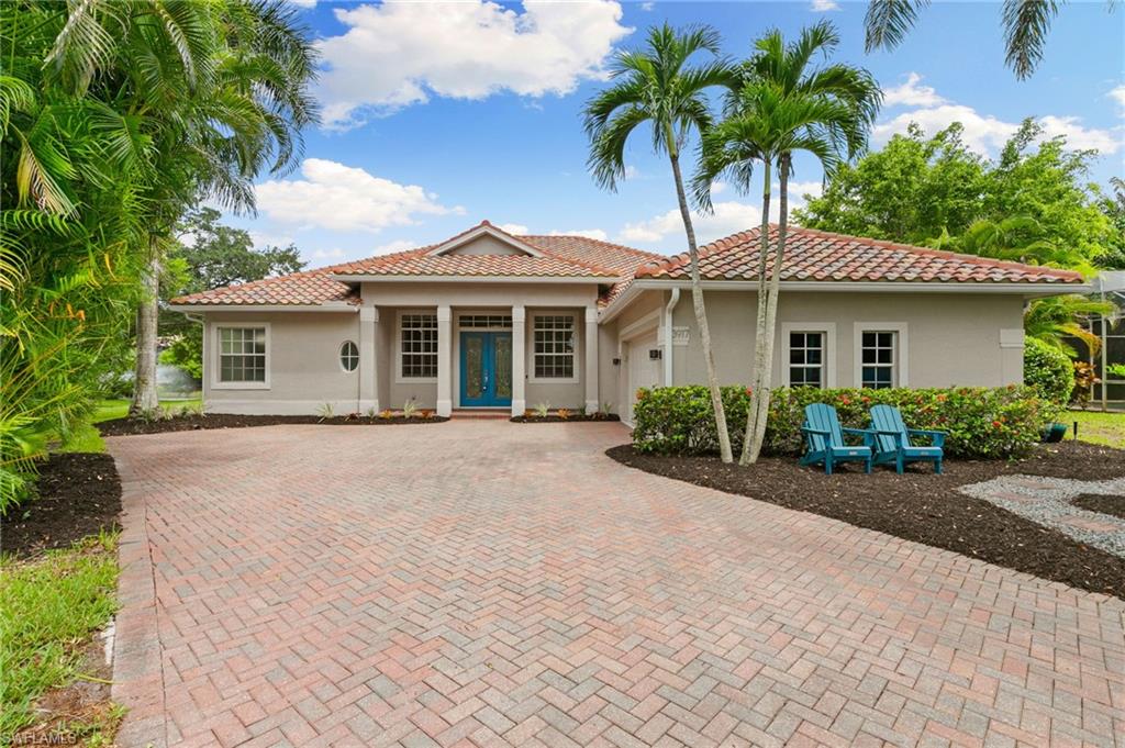 Discover the exceptional North Naples lifestyle in the highly desirable gated community of Wilshire Lakes, where lush tropical landscaping, sparkling lakes, and nature preserves create a peaceful setting just minutes from everything Southwest Florida has to offer. Residents enjoy low HOA fees and an outstanding selection of amenities, including two community clubhouses, resort-style swimming pools, tennis courts, a fitness center, and scenic walking and biking paths throughout the neighborhood. Ideally located west of I-75, Wilshire Lakes offers convenient access to Mercato, Vanderbilt Beach, Delnor-Wiggins Pass State Park, Waterside Shops, fine dining, shopping, entertainment, and top rated Collier County schools, including Vineyards Elementary, North Naples Middle, and Barron Collier High School.
Perfectly positioned on a quiet cul-de-sac, this spacious residence offers a versatile floor plan with 3 bedrooms plus a den that can easily serve as a fourth bedroom. Inside, you'll find 18-inch tile laid on the diagonal throughout the main living areas, hardwood flooring in the bedrooms and den, soaring vaulted ceilings, elegant tray ceilings, crown molding, and a built-in entertainment center that enhances both style and functionality. The expansive primary suite provides a relaxing retreat with a generously sized bath, while the kitchen features granite countertops, 42 inch cabinetry, and newer stainless steel appliances. Plantation shutters add timeless charm throughout the home. Step outside to your private Roman style pool overlooking a tranquil lake, creating the perfect backdrop for entertaining or simply enjoying the year round Florida sunshine. Combining an unbeatable location, outstanding community amenities, and a beautiful lakefront setting, this home delivers the best of the North Naples lifestyle.