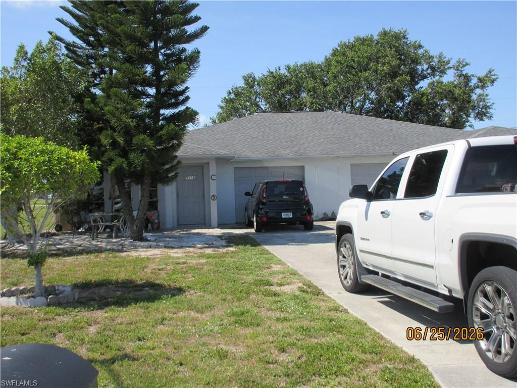 GREAT PRICE AND LOCATION ON THIS 3 BEDROOMS 2 BATHS 1 CAR GARAGE ON EACH SIDE DUPLEX**FEATURES NEWER ROOF IN 2022**CERAMIC TILE FLOORS ON BOTH UNITS** UNIT 1116 HAS NEWER KITCHEN CABINETS**ALL BATHROOMS HAVE BEEN RENOVATED**NEWER PLUMBING**NEW AIR CONDITIONER ON UNIT 1114 ON SEPTEMBER 2026**LARGE WALK-IN CLOSETS IN LARGE MASTER BEDROOMS**CLOSE TO RESTAURANT, CONVINIENCE STORES, SUPERMARKETS AND MORE**
CLOSED TO PINE ISLAND RD, MAKING IT EASIER TO COMMUTE TO FORT MYERS WITH NO TOLL TO PAY**