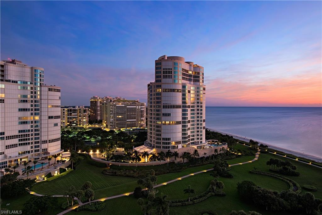 Where coastal elegance meets timeless sophistication, Penthouse #3 at The Regent offers a truly rare opportunity to own one of Naples’ most prestigious sky residences. Encompassing 12,135 square feet of thoughtfully designed living space, this exquisite penthouse is gracefully perched above the turquoise waters of the Gulf of Mexico, with unrivaled panoramic views stretching endlessly along the coastline.

Bathed in natural light and kissed by Gulf breezes, the residence seamlessly blends classic refinement with relaxed seaside charm. Expansive glass walls open to generous terraces, inviting the outdoors in and capturing the colors and calm of the sea from sunrise to sunset.

The home features five spacious bedroom suites, each with a private bath, along with two additional powder rooms, a richly appointed study, a comfortable media room, and a tranquil cabana room that offers a quiet escape with direct terrace access.

A distinctive and sought-after highlight, the private guest cottage suite provides a serene haven of its own—complete with a full guest kitchen, covered terrace, and private elevator access—perfect for extended stays or independent living quarters.

From the elegant formal spaces to the chef’s kitchen and discreet butler’s pantry, every detail has been curated to enhance livability while maintaining a sense of effortless luxury. Rarely found in high-rise residences, the climate-controlled private 3-car garage offers both convenience and security.

Set within The Regent at Park Shore, a landmark of coastal luxury with white-glove service, gated privacy, and direct beach access, Penthouse #3 offers not only a residence, but a lifestyle—where sophistication flows as naturally as the tides, and every day is framed by the beauty of the sea.