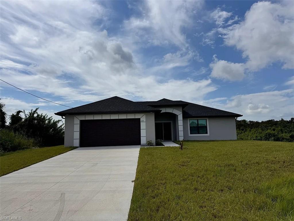 BEAUTIFUL NEW CONSTRUCTION CANAL-SIDE HOME! AMAZING SW LOCATION AND EASY ACCESS TO ROAD 82

Discover this beautifully designed 3-bedroom, 2-bathroom newly built home situated next to a peaceful canal. This property offers an impressive selection of upgrades, including elegant porcelain tile flooring throughout, quality wood shaker-style cabinetry, beautiful granite countertops, stainless steel appliances, and stylish brushed nickel hardware and fixtures.

Enjoy a perfect combination of modern finishes, quality craftsmanship, and comfortable living. The thoughtfully designed interior creates a bright, welcoming atmosphere, while the canal-side setting adds a touch of tranquility.

A wonderful opportunity to own a brand-new home with upgraded finishes in a desirable canal-side location!
Some photos are from same model but different home site 
 Some photos are made with help of AI