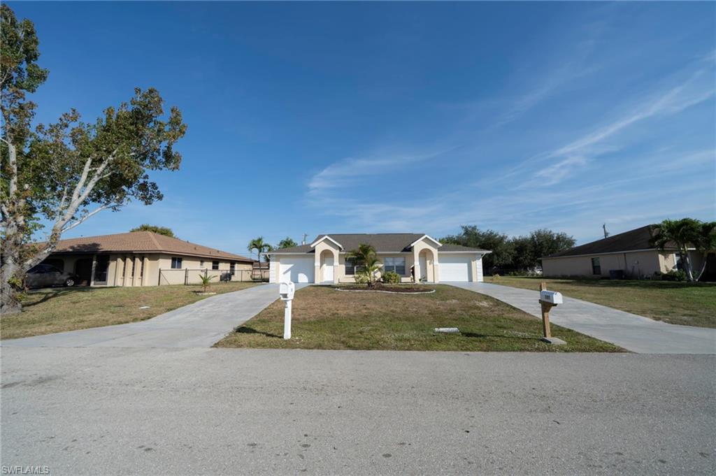 Attention investors seller has procured a long-term lease with tenants in unit 107 until 11/9/2029 at 2200.00 a month. Unit 105 has new Kitchen Cabinets and bathroom vanities that is ready for future owner residence or tenant. Both units have been updated that are 3 bedrooms, 2 baths, 1 car each. Both Master Bedrooms have an extra Den or office that is 14' X 9' 2" with French doors to the under-roof Patio. Bonus room adds an additional 131 Square foot per unit. This extra square footage under air makes both units almost 1350 square feet/Bonus! Both units have been updated recently see pictures you will not be disappointed! Also note at the end of the block is an awesome park that is a hidden Gem. This money-making duplex is Close to Fort Myers/free bridge, restaurants, shopping, grocery stores and entertainment. Icing on the cake is this duplex is out of Flood zone! Assessments are all in and Paid!
