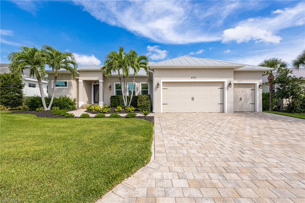 Discover a home that offers something truly special, flexibility, privacy, and endless possibilities for how you choose to live. Nestled in the quiet Stonebridge neighborhood of Fort Myers, this unique property features a thoughtfully designed layout ideal for multigenerational living, extended family, guests, or simply enjoying separate spaces under one roof. The main residence offers 2 bedrooms and 2 full bathrooms, while the additional apartment style living quarters feature 2 bedrooms, 1 full bathroom, a fully equipped kitchen, private laundry, and a separate screened patio. Whether you're looking to accommodate loved ones, create a private guest retreat, or enjoy the freedom of a more flexible floor plan, this home provides options rarely found in a traditional single-family residence. Step outside and enjoy your own private Florida oasis, complete with a beautiful swimming pool installed in 2021 perfect for relaxing, entertaining, and enjoying the Southwest Florida sunshine. A spacious 3-car garage provides plenty of room for vehicles, storage, and hobbies. Conveniently located near HealthPark Medical Center and approximately 15 minutes from the sandy shores of Fort Myers Beach, this property offers the perfect balance of peaceful neighborhood living and accessibility to everything Southwest Florida has to offer.