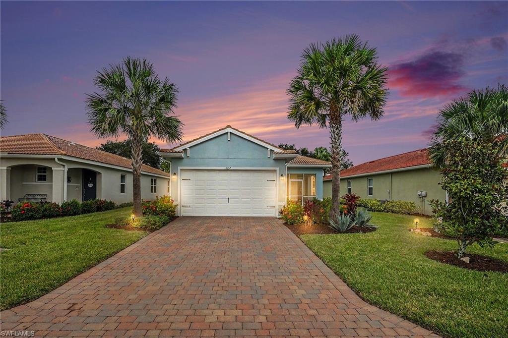 Your Florida Dream Awaits! Welcome home to the highly desirable, meticulously maintained Brighton model by D.R. Horton. in the active Cascades at River Hall 55+Community. Offering 1,544 square feet of thoughtfully designed living space, this pristine property features 2 bedrooms, a flexible den, and 2 full bathrooms.From the moment you arrive, the attention to detail shines through a beautifully screened-in front porch and a stunning custom glass inset front door. Inside, custom blinds elegantly frame the windows, leading you through an open layout with designer upgrades at every turn. The kitchen is a chef’s delight with premium cabinetry and a massive walk-in pantry, while the primary suite serves as a private oasis boasting a spacious walk-in closet and an en-suite bath with dual vanities and a walk-in shower.Love outdoor living and entertainment? The seamless indoor-outdoor flow guides you to a fully screened back lanai, perfect for peaceful mornings. The 2-car garage has been smartly transformed into the ultimate "man cave" or hobby hub, complete with a garage screen door, TV mount, and a whole-house generator outlet for absolute peace of mind.Live the low-maintenance Florida life you’ve been dreaming of! Low HOA fees cover spectacular resort-style amenities including a heated community pool and spa, tennis, pickleball, bocce ball, and a state-of-the-art fitness center. Best of all, no flood insurance is required. Move-in ready and waiting for you—schedule your tour today!