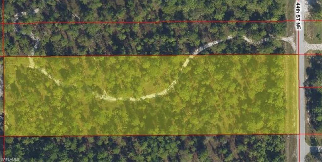This lot is 2.73 acres, full of mature trees and endless possibilities! You have plenty of space to be able to build your custom dream home with enough space for a pool! Easy access to Immokalee Rd and shops near by.